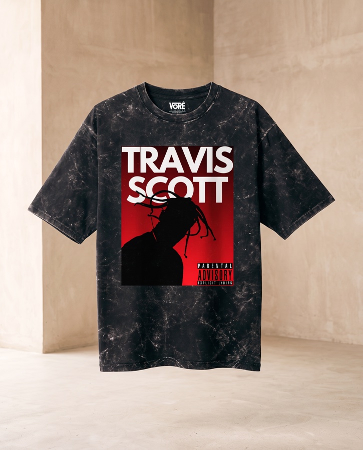 VORÉ Travis Scott oversized tee in black